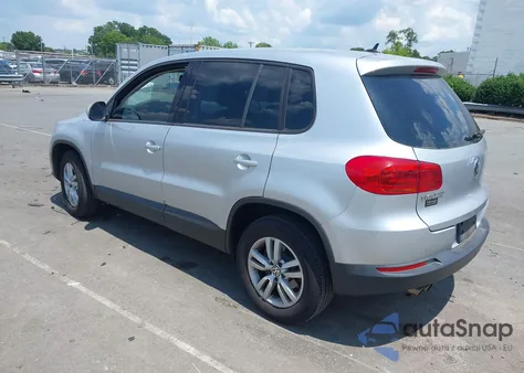 2013 Volkswagen Tiguan S from USA, damaged, VIN WVGAV3AX3DW605826